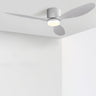 Trendy Flush Mount LED 3 Blades Ceiling Fan with Light Image - 2