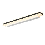 Trendy White Rectangular LED Bathroom Vanity Light Image - 5