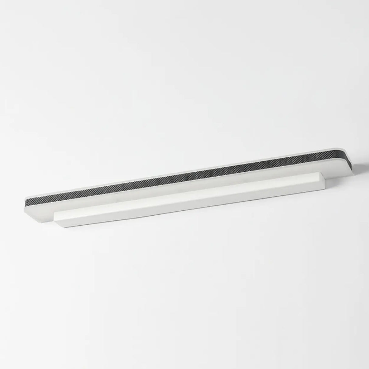 Trendy White Rectangular LED Bathroom Vanity Light Image - 6