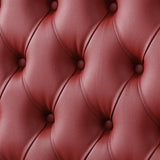 Tufted Arched Brown Wood Queen Nailhead Trim Headboard Bed Image - 6