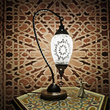 Turkish Chic Teardrop Stained Glass Ambiance Table Lamp Image - 14