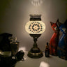 Turkish Classic Stained Glass Lantern Decor Table Lamp Image - 1