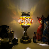 Turkish Classic Stained Glass Lantern Decor Table Lamp Image - 7