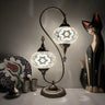 Turkish Creative Teardrop Stained 2 Light Table Lamp Image - 3