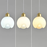 Ultra Modern Bedroom Gold Pendant Light Adjustable Height Image - 6