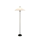 Umbrella Modern Black Column Living Room Floor Lamp Image - 2