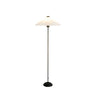 Umbrella Modern Black Column Living Room Floor Lamp Image - 2