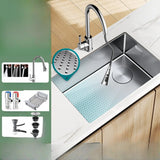 Undermount Stainless Steel Kitchen Sink with Colander Image - 3