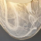 Unique Artistic Geometric Clear Glass Wall Sconce Image - 11