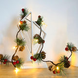 Unique Christmas Modern Pinecone LED String Light Image - 12