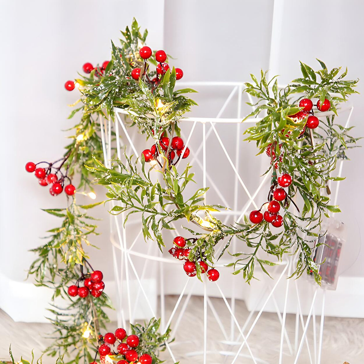 Unique Christmas Modern Pinecone LED String Light Image - 13