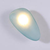 Unique Contemporary Cobblestone Glass Wall Sconce Image - 10