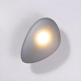 Unique Contemporary Cobblestone Glass Wall Sconce Image - 16