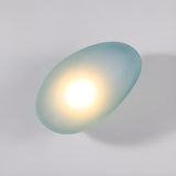 Unique Contemporary Cobblestone Glass Wall Sconce Image - 22