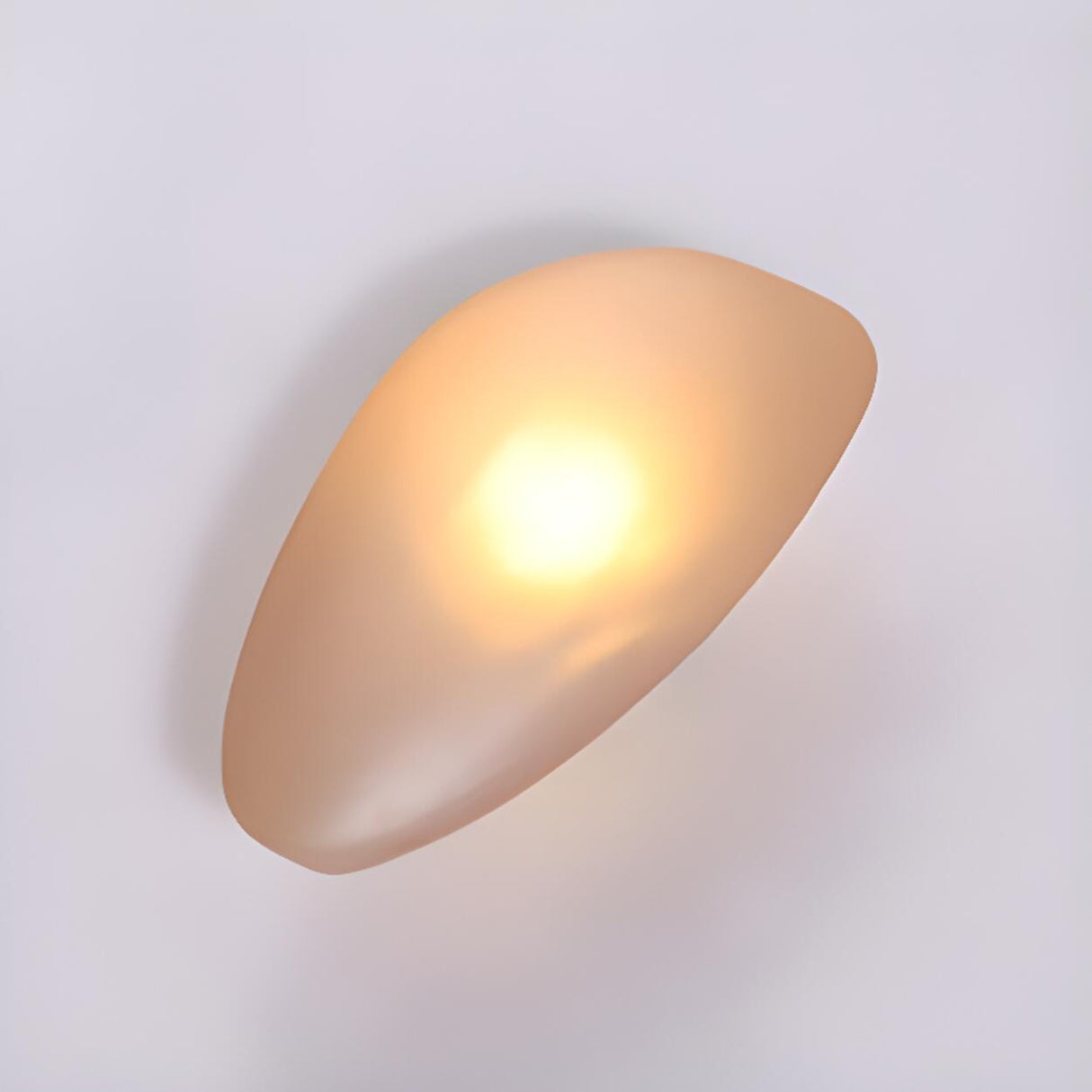 Unique Contemporary Cobblestone Glass Wall Sconce Image - 25