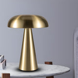 Unique Creative Dome Mushroom Metal Decor Table Lamp Image - 11