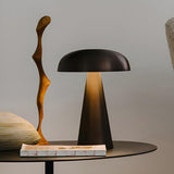 Unique Creative Dome Mushroom Metal Decor Table Lamp Image - 4