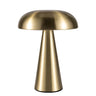 Unique Creative Dome Mushroom Metal Decor Table Lamp Image - 5