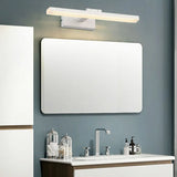 Unique Gold Rectangular Acrylic LED Vanity Lights Image - 5