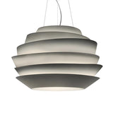 Unique Modern 6 Tiers White Pendant Light Chandelier Image - 3