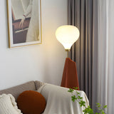 Unique Modern Cone and Globe Resin LED Floor Lamp Image - 11