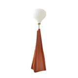 Unique Modern Cone and Globe Resin LED Floor Lamp Image - 2