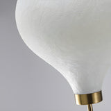 Unique Modern Cone and Globe Resin LED Floor Lamp Image - 5