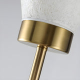 Unique Modern Cone and Globe Resin LED Floor Lamp Image - 8