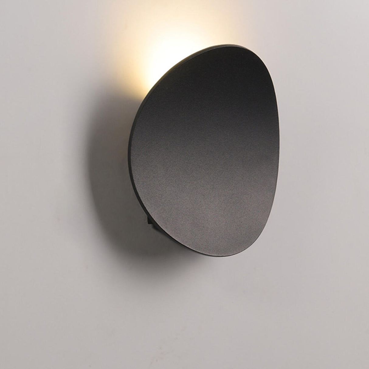 Unique Modern Minimalist Pebble Wall Sconce Image - 10