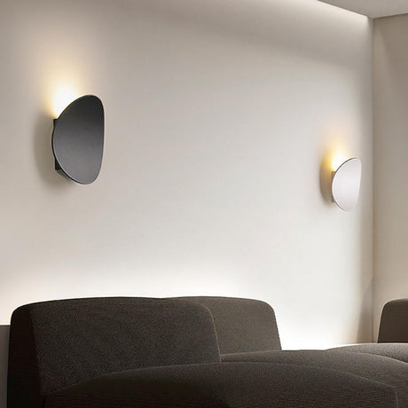 Unique Modern Minimalist Pebble Wall Sconce Image - 2