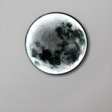 Unique Moon Design LED Wall Light Fixtures Image - 9