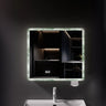 Unique Purple Light Mirror Medicine Cabinet with Shelves Image - 21