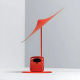 Unique Red Umbrella Bedroom Decor Metal Table Lamp Image - 14