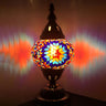 Unique Turkish Mosaic Stained Glass Stand Table Lamp Image - 9