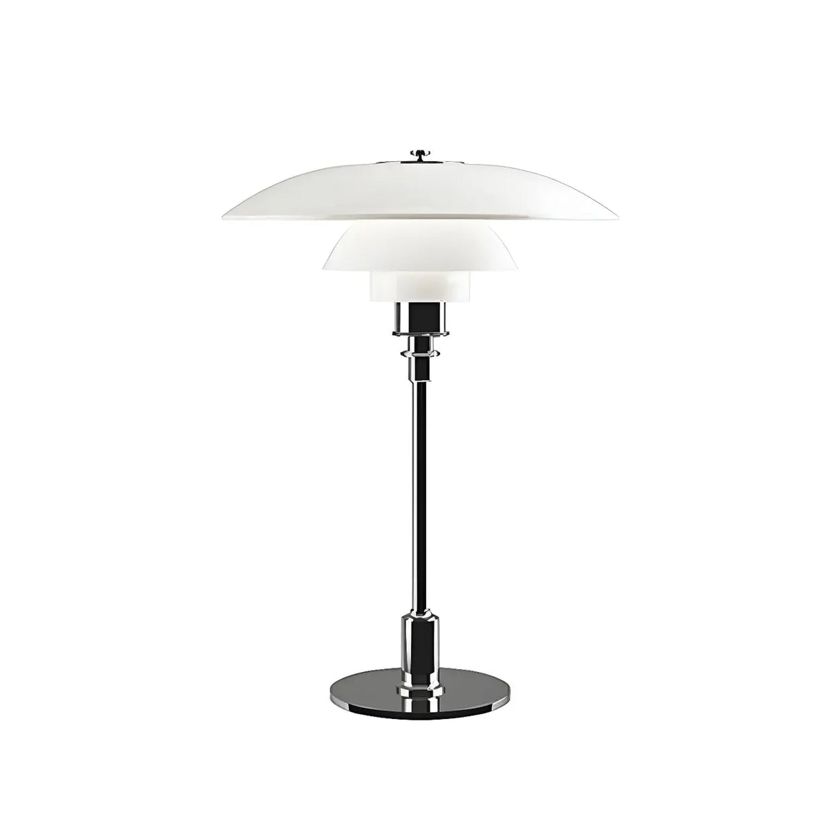 Unique Umbrella Multi-Layer Glass Decor Table Lamp Image - 7