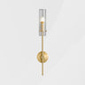 Vertical Design Gold Double Glass Tube Wall Sconce Image - 10