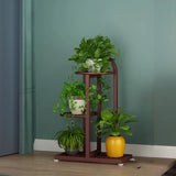 Vertical Metal Multi-Tiers Indoor Pedestal Plant Stand Image - 27