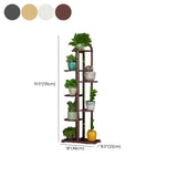 Vertical Metal Multi-Tiers Indoor Pedestal Plant Stand Image - 35