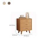 Vertical Rectangular Wood Natural Drawers Bachelor Chest #size