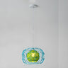 Vibrant Rope Colorful Modern Wire Cage Pendant Lights Image - 16