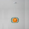 Vibrant Rope Colorful Modern Wire Cage Pendant Lights Image - 9