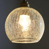 Vintage 3-Light Glass Globe Island Pendant Light Image - 8