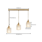 Vintage Glass Pendant Island Ceiling Lights Set Image - 27