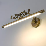 Vintage Gold Cylinder LED Bathroom Vanity Light Image - 13