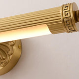 Vintage Gold Geometric LED Vanity Wall Light  Image - 13