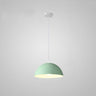 Warehouse Multi Color Aluminum Dome Modern Pendant Light Image - 14