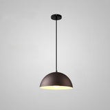 Warehouse Multi Color Aluminum Dome Modern Pendant Light Image - 23