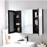 Water Resistant Aluminum Mirror Small Medicine Cabinet Image - 5