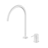 Waterfall Chrome High Arc Swivel Spout Bathroom Sink Faucet Image - 3