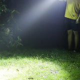 Waterproof Black LED Flashlight Outdoor Table Lamp Image - 3